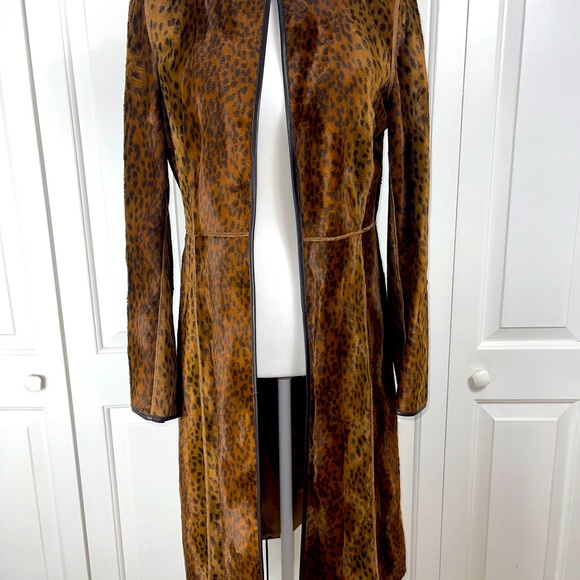 Adrienne Vittadini SZ 6 Animal Print Jacket